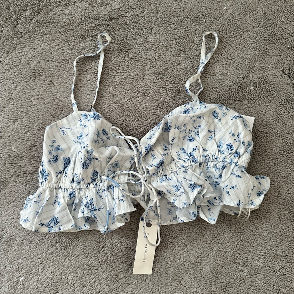 Anthropologie cropped tank